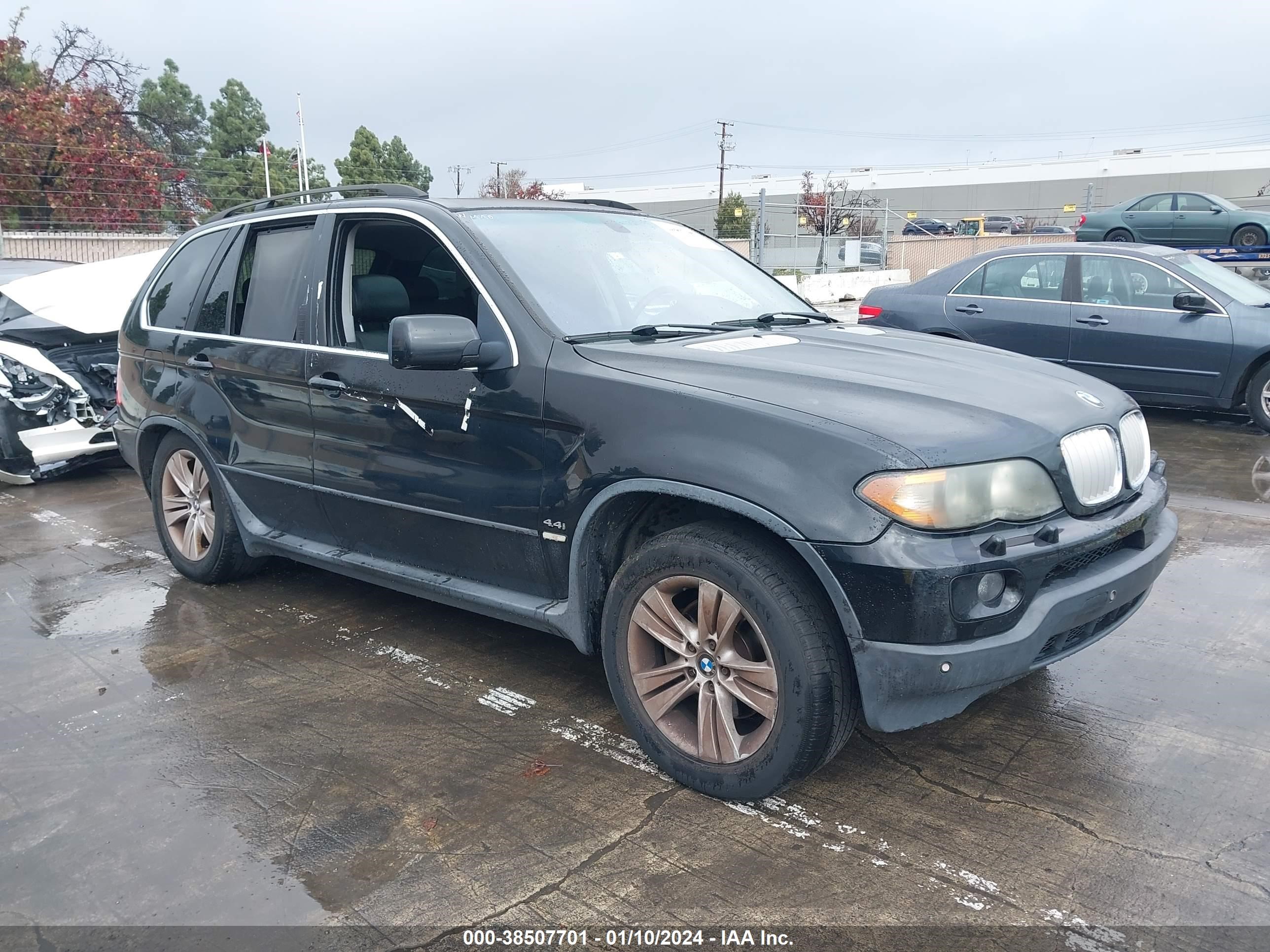 bmw x5 2006 5uxfb53536lv29067