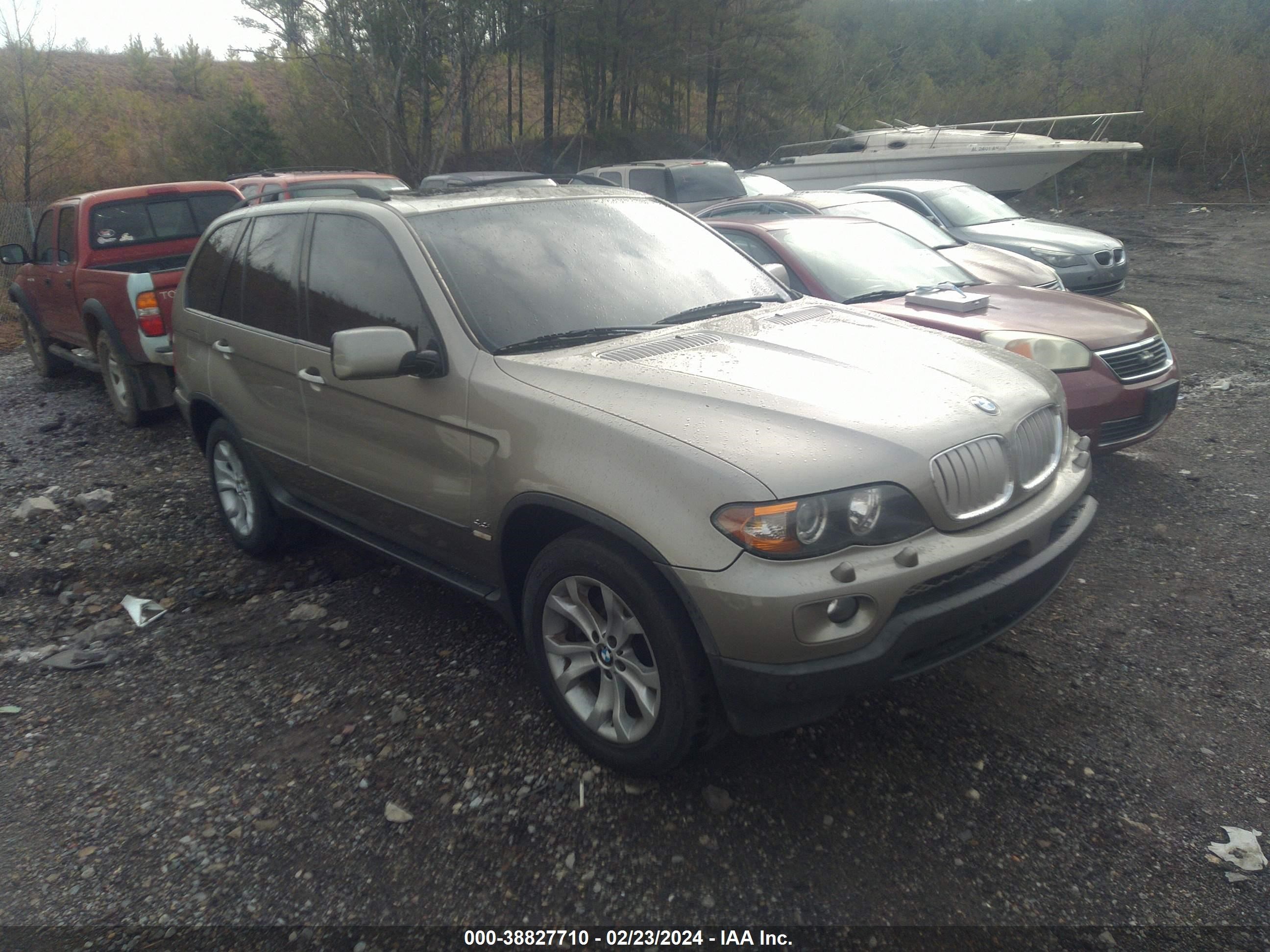 bmw x5 2006 5uxfb53576lv24468