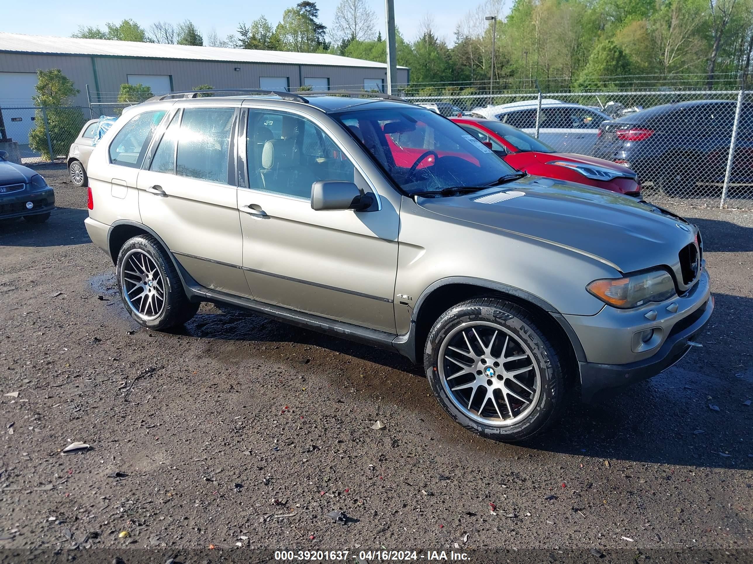 bmw x5 2006 5uxfb53576lv28827