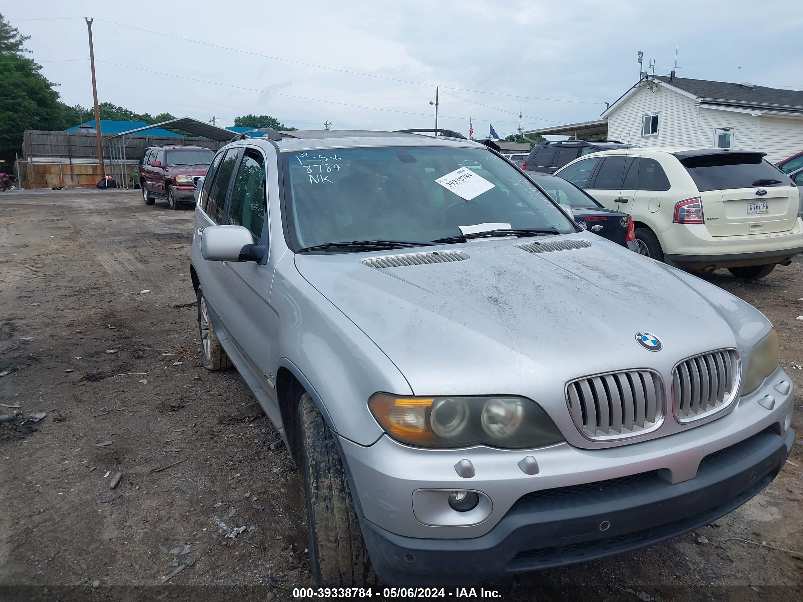 bmw x5 2005 5uxfb53595lv18119