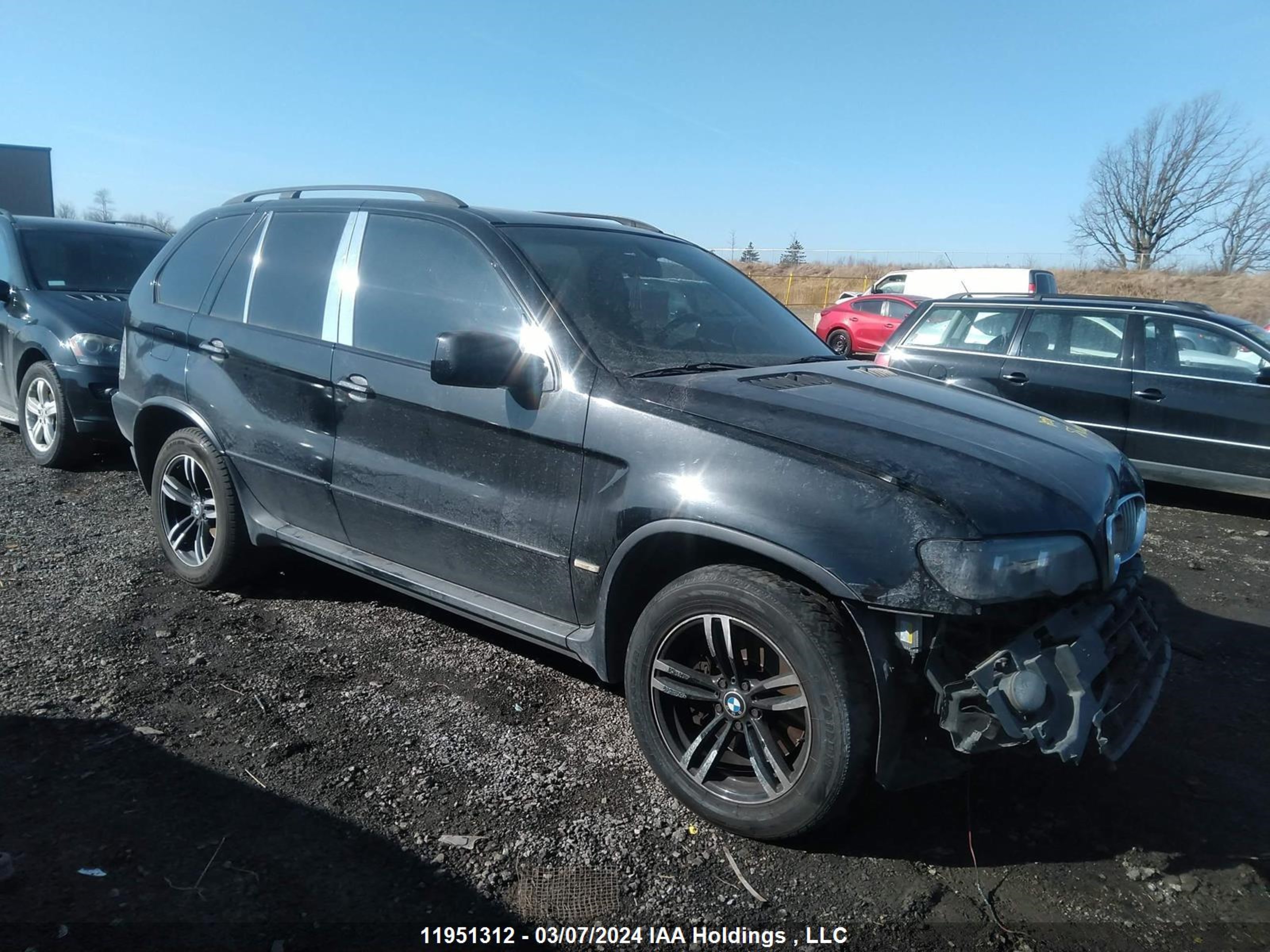 bmw x5 2003 5uxfb93523ln80580