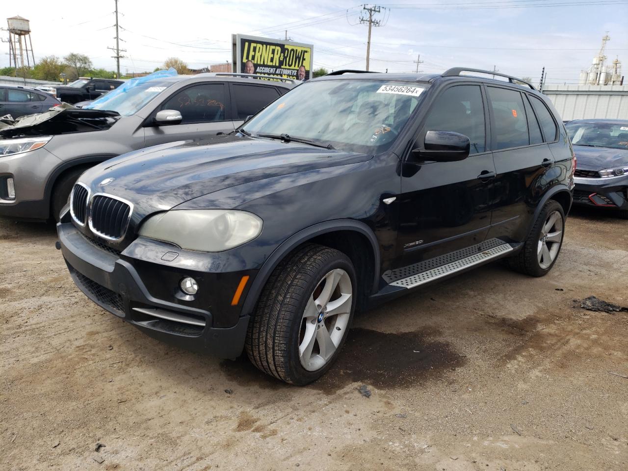 bmw x5 2009 5uxfe43509l264551