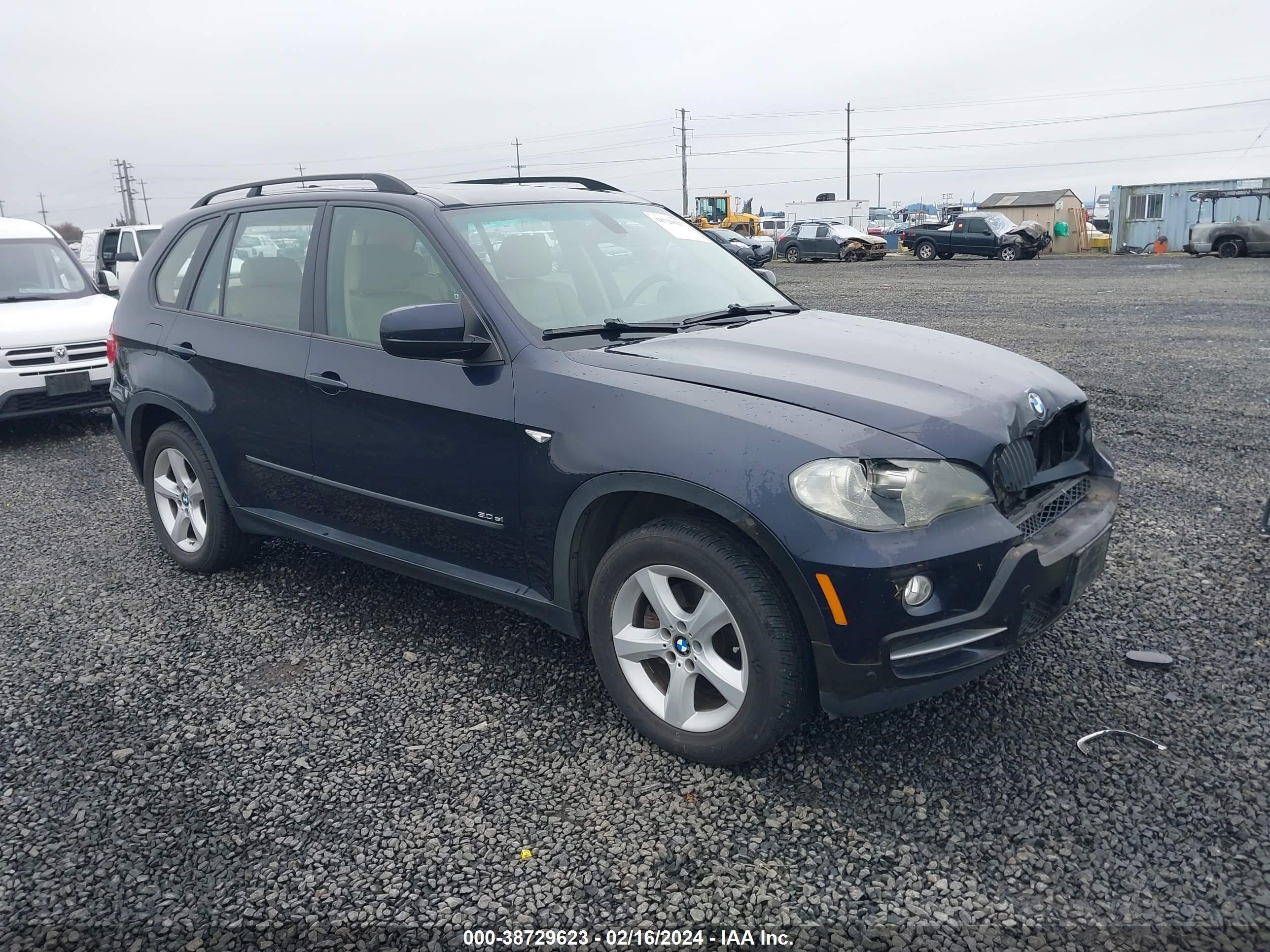 bmw x5 2007 5uxfe43557l039779