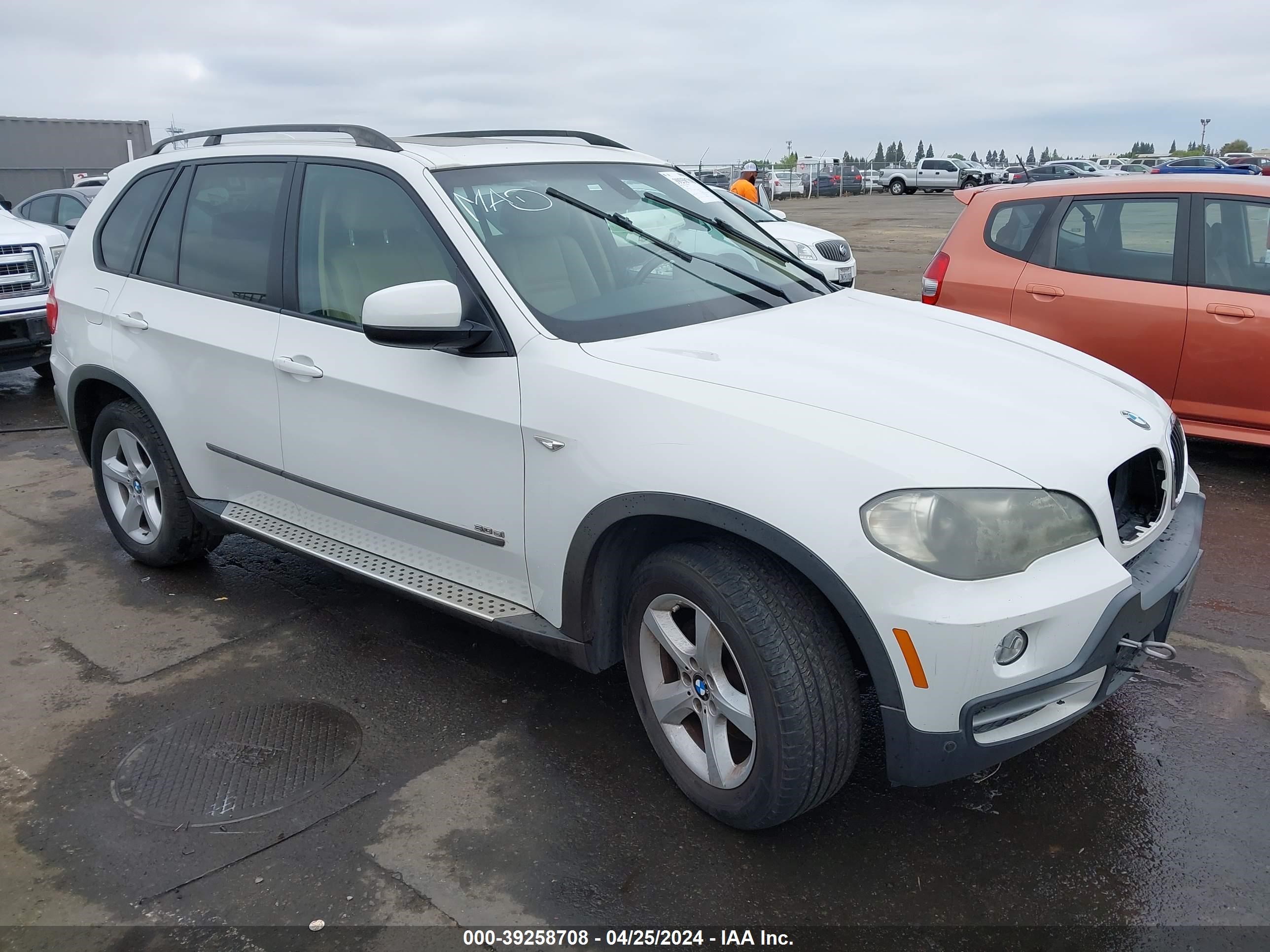 bmw x5 2008 5uxfe43558l035376