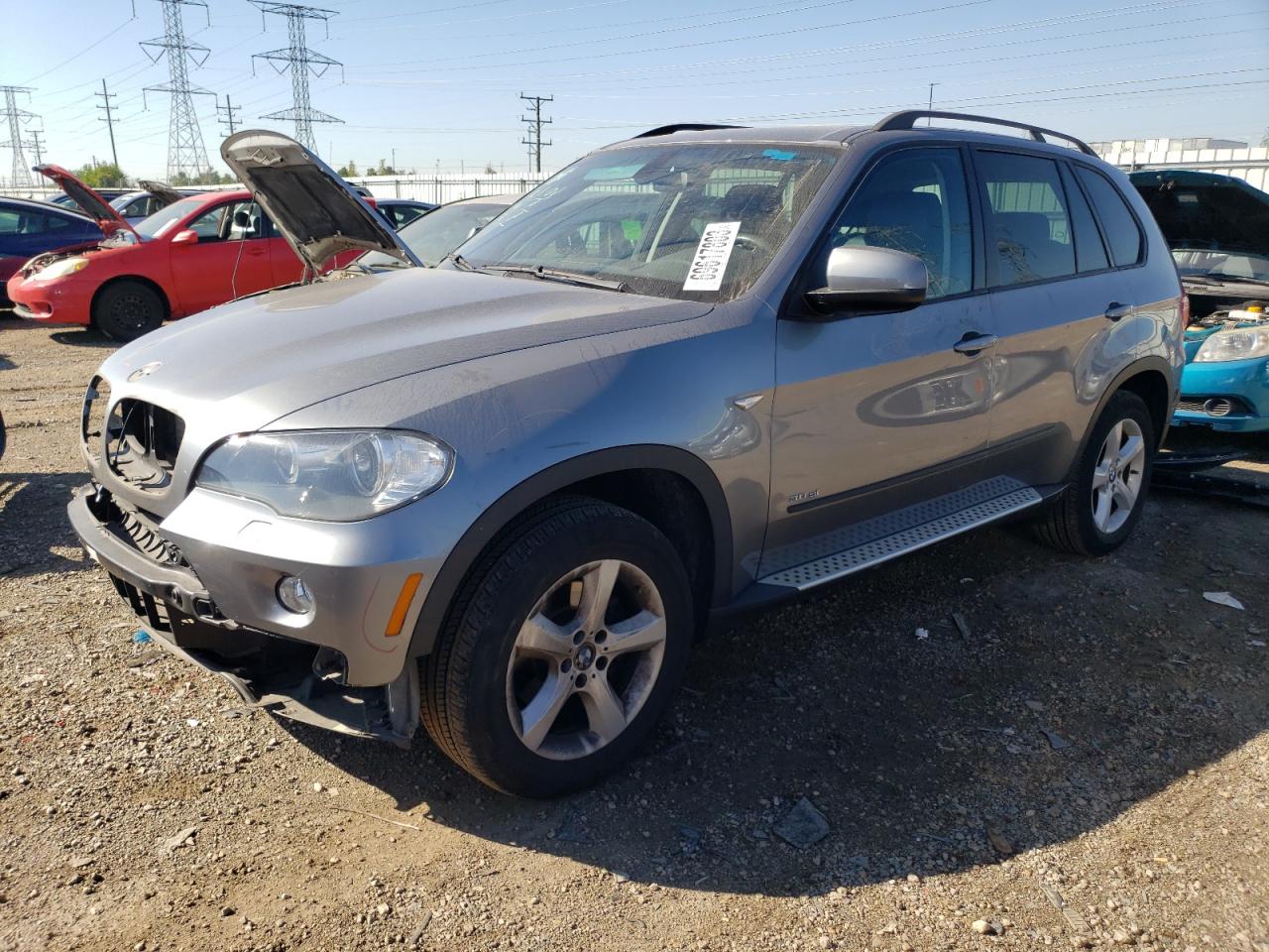 bmw x5 2007 5uxfe43567l011733