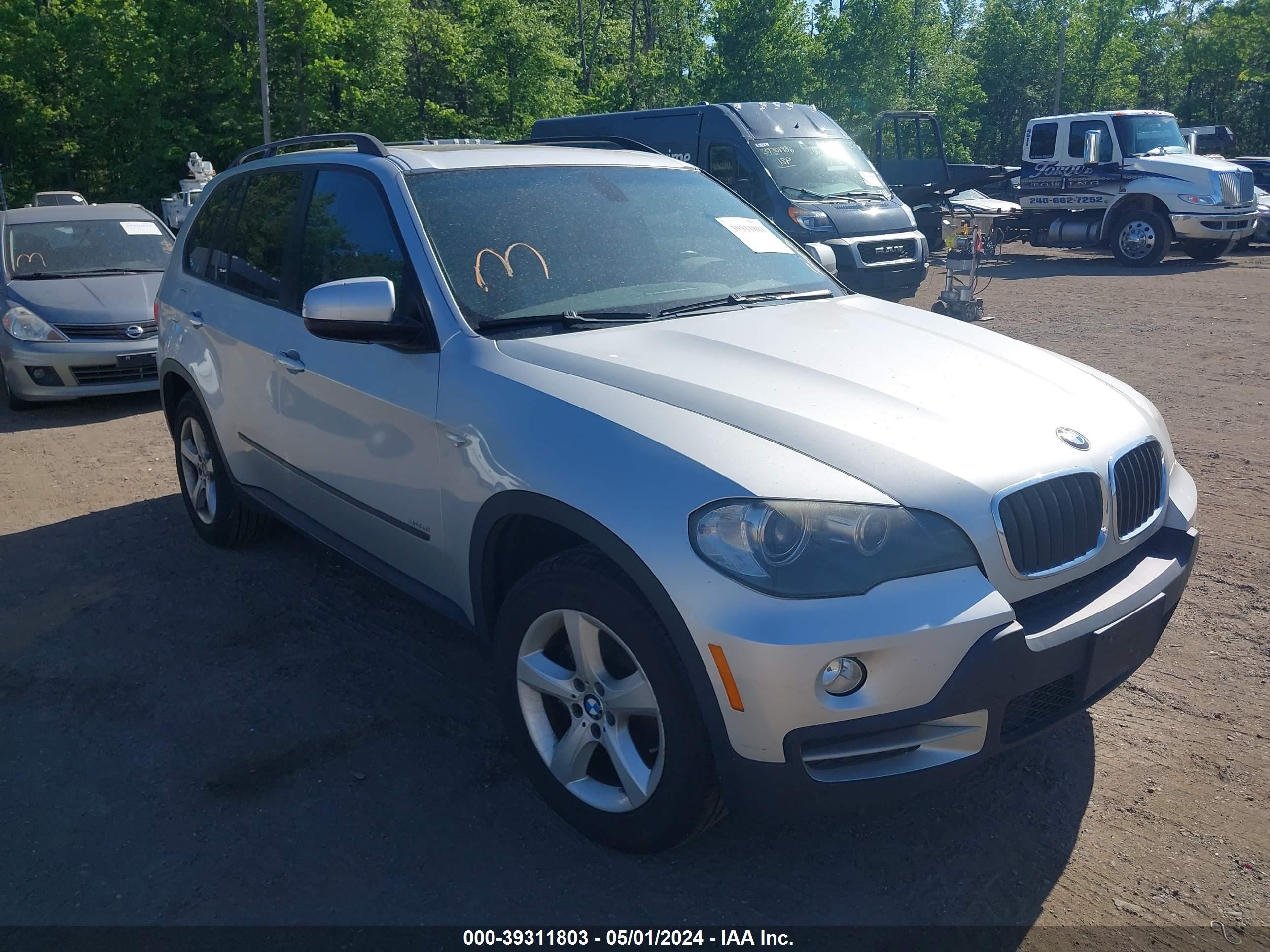 bmw x5 2007 5uxfe43567l019203