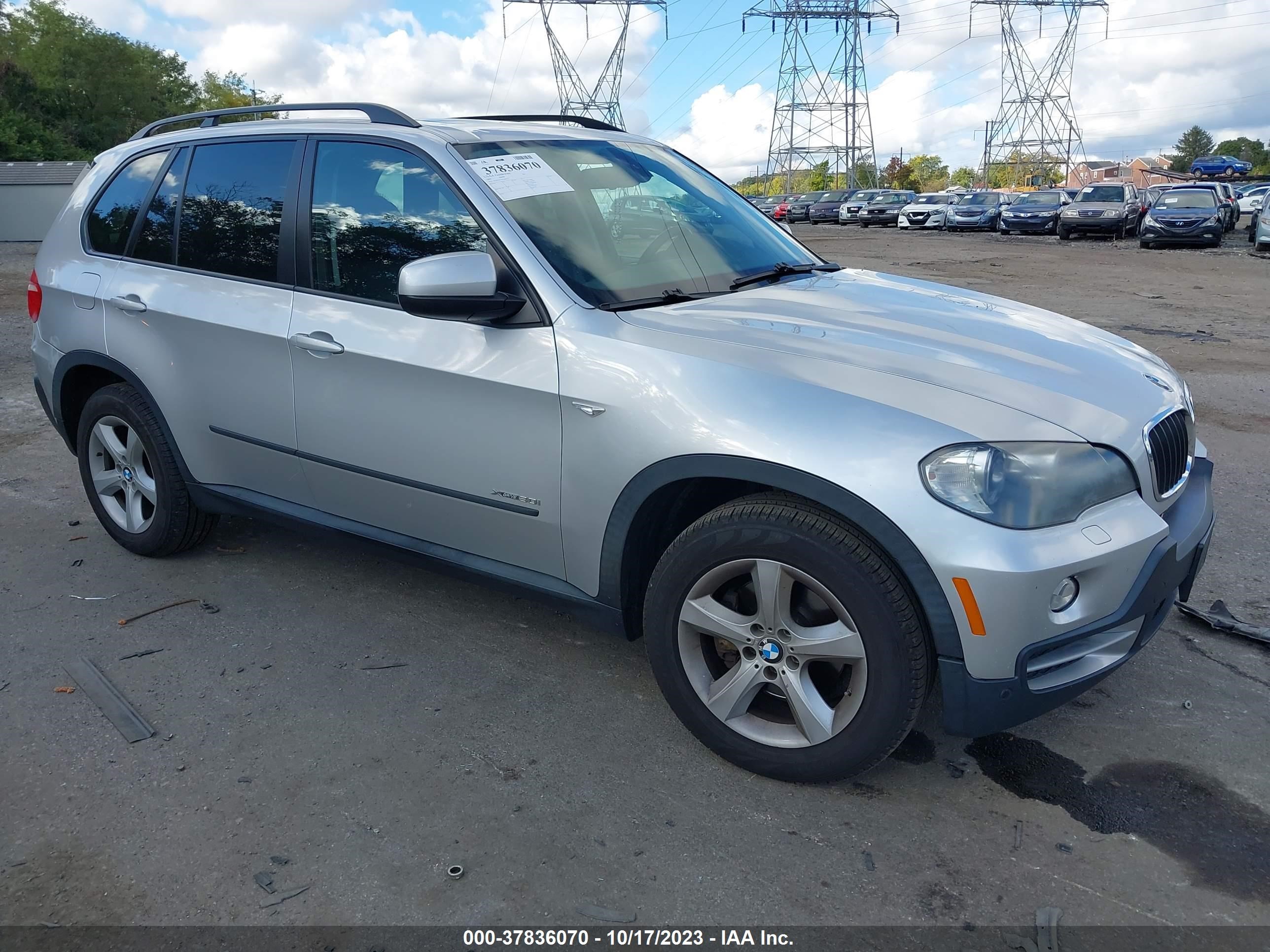 bmw x5 2009 5uxfe43579l264515