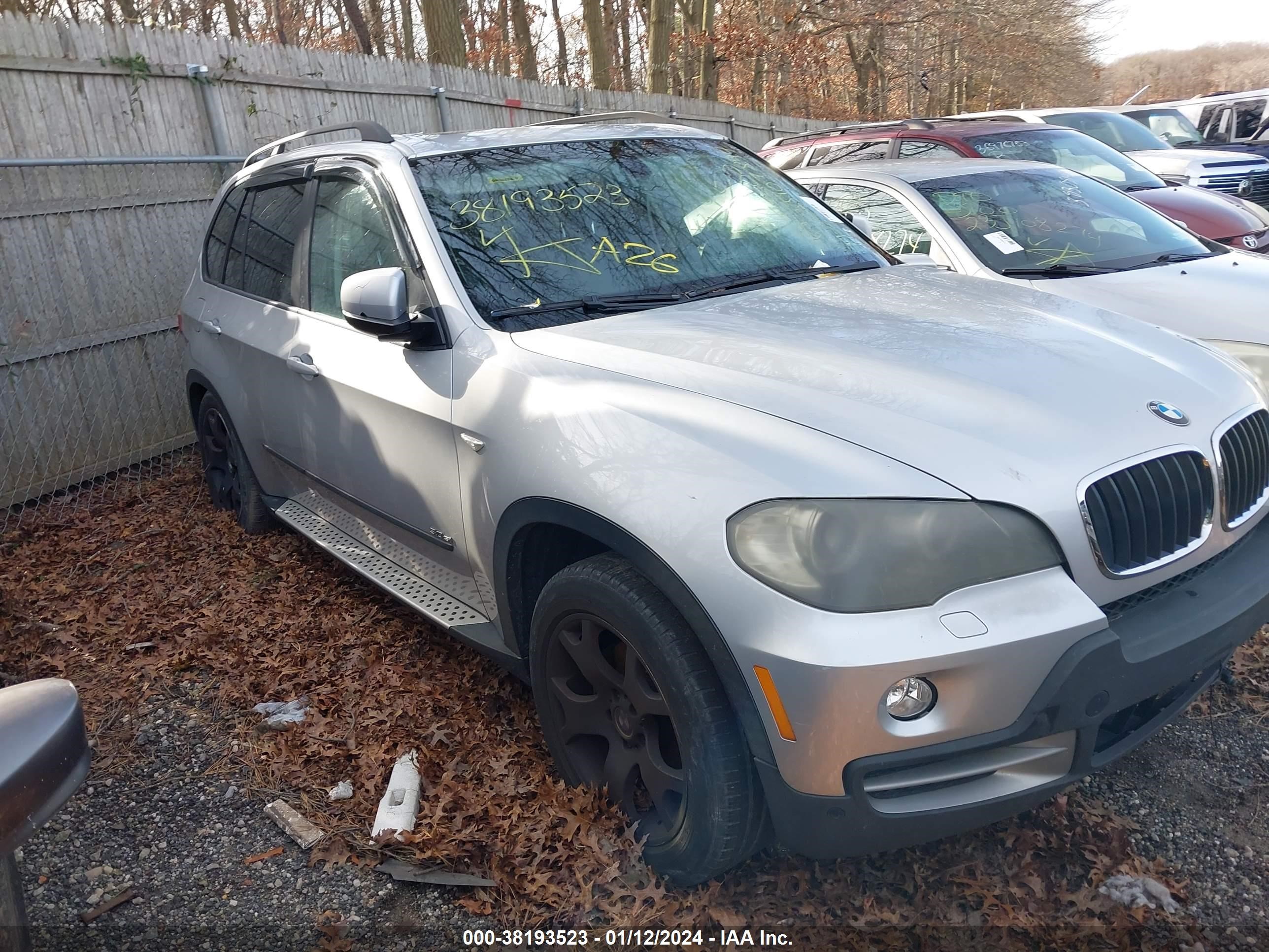 bmw x5 2008 5uxfe43598l021772