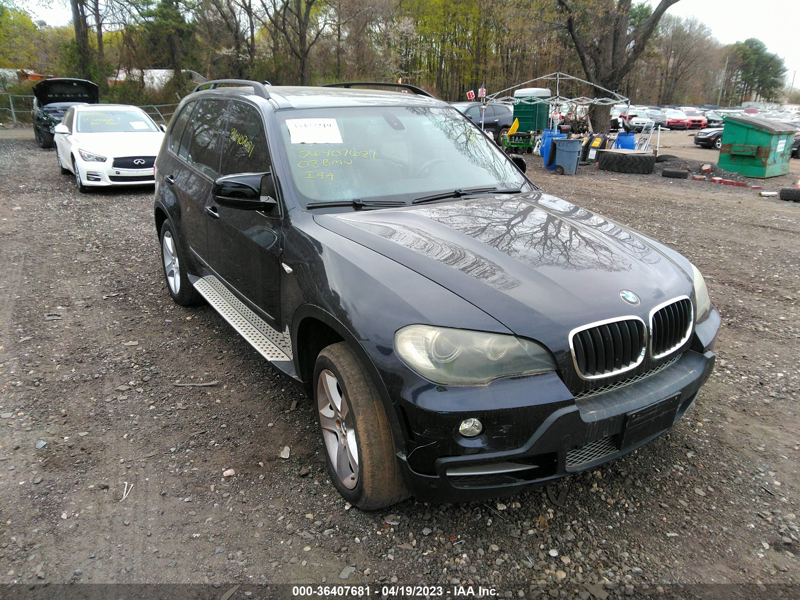 bmw x5 2008 5uxfe435x8l002387