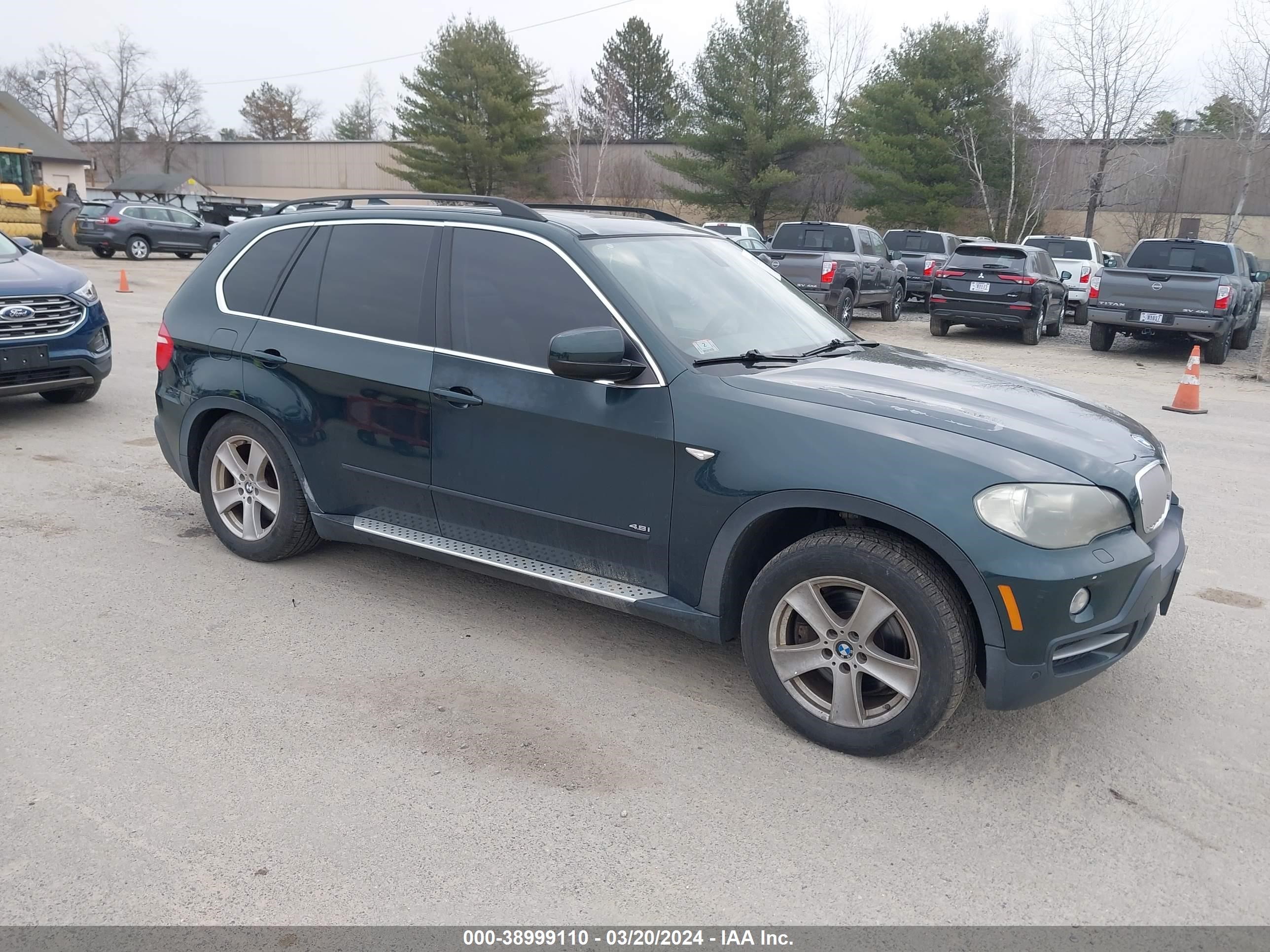 bmw x5 2007 5uxfe83537lz39507