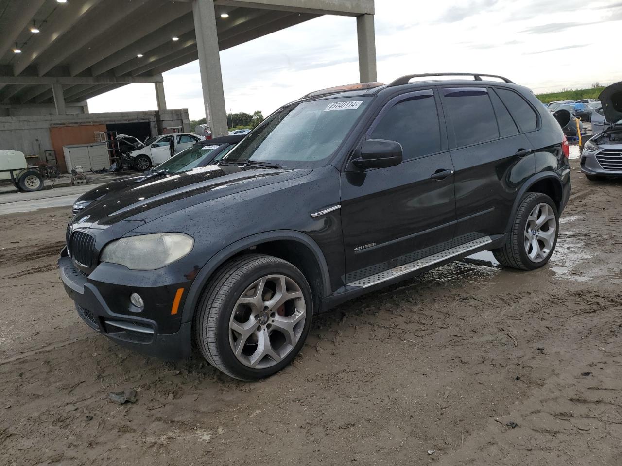 bmw x5 2008 5uxfe835x8l160414