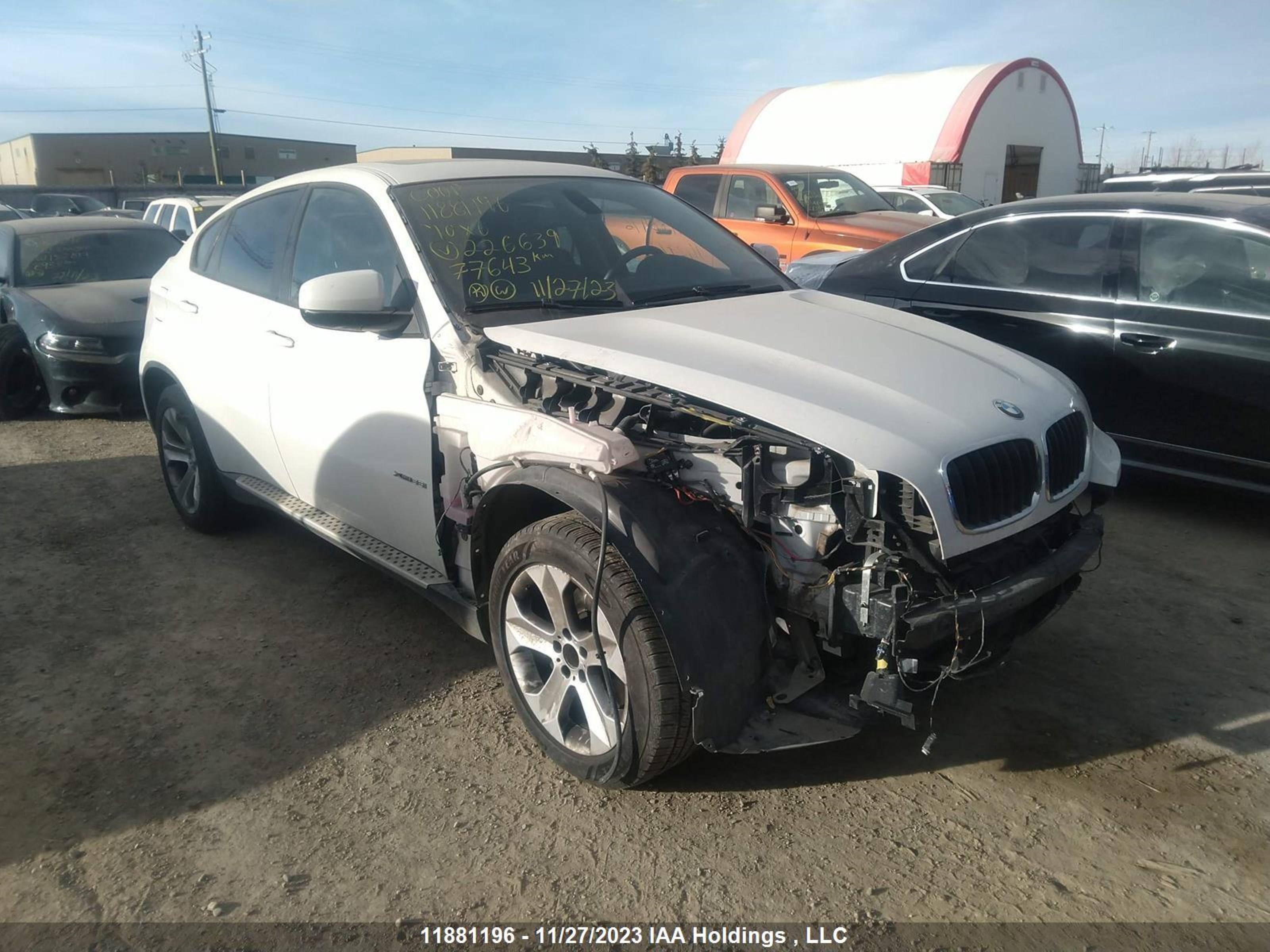 bmw x6 2010 5uxfg4c52al226639