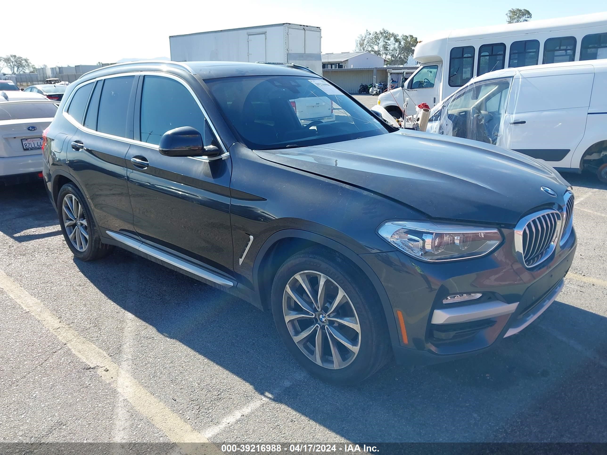 bmw x3 2019 5uxtr7c50klf24075