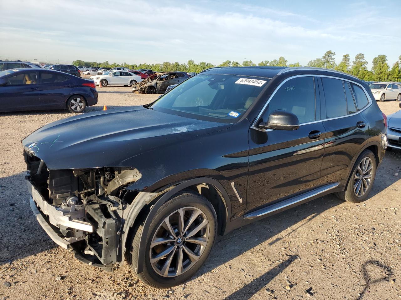 bmw x3 2019 5uxtr7c52klf31125