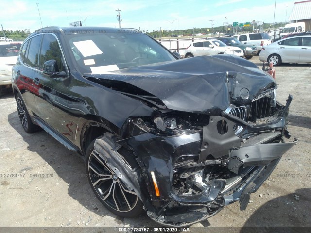 bmw x3 2019 5uxtr7c53kle93615