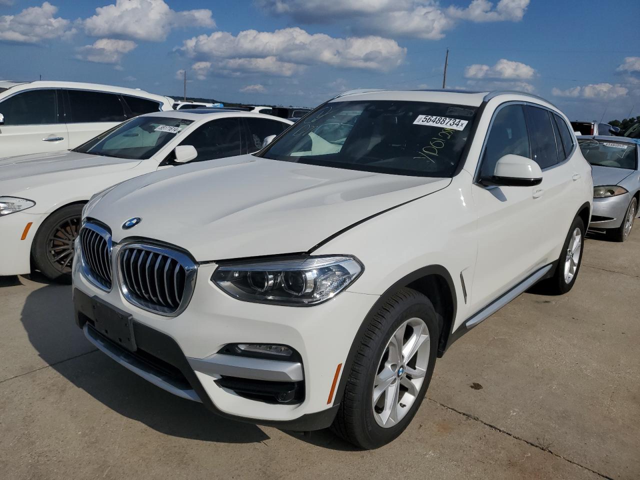 bmw x3 2019 5uxtr7c57klr39696