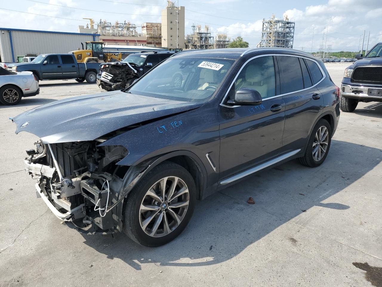 bmw x3 2019 5uxtr7c57klr52335