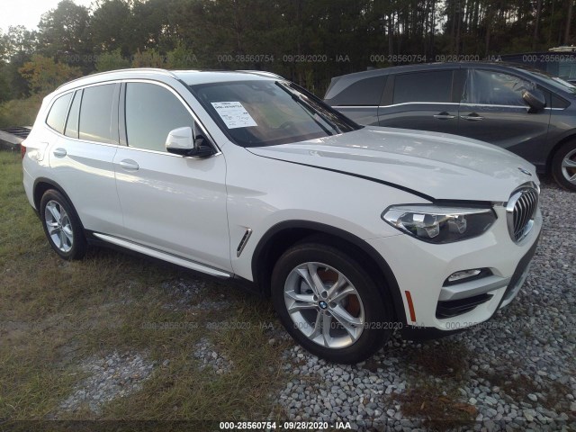 bmw x3 2019 5uxtr7c59klf27136