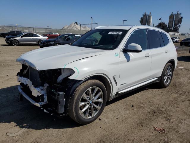 bmw x3 2018 5uxtr9c50jlc80583