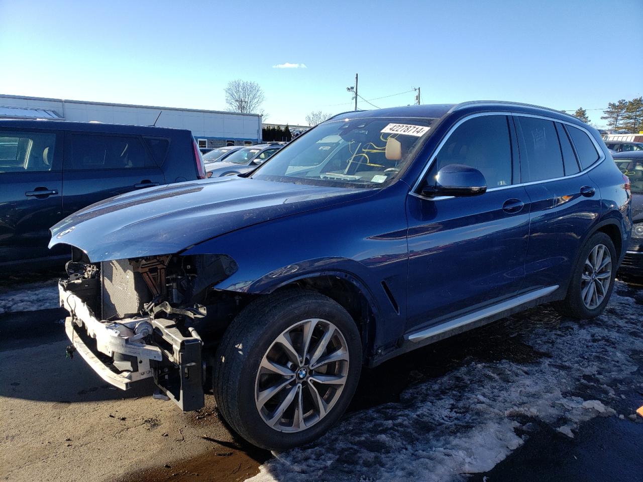 bmw x3 2019 5uxtr9c50kle15532