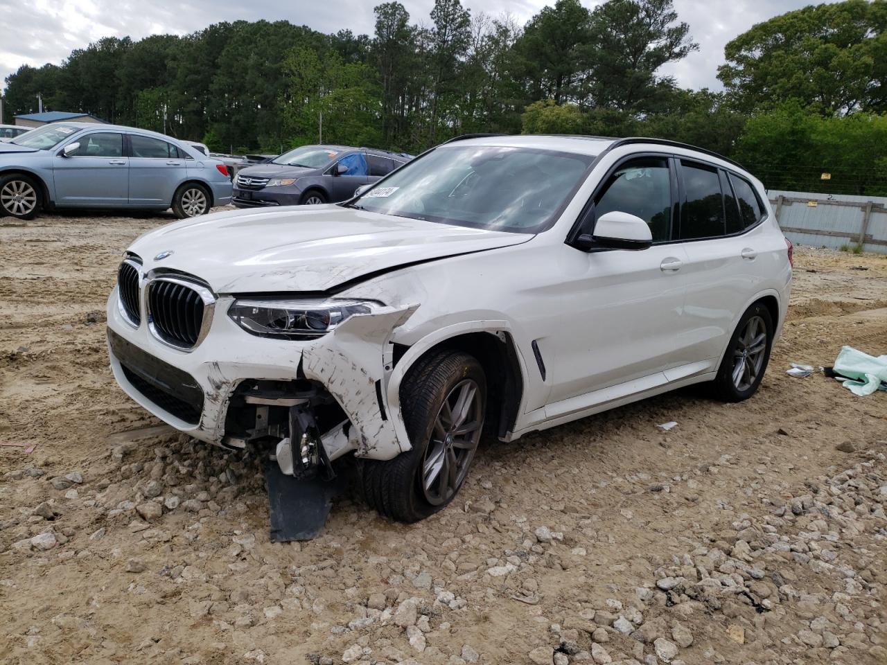 bmw x3 2019 5uxtr9c50klr08785