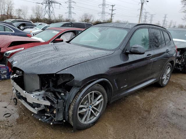 bmw x3 xdrive3 2018 5uxtr9c52jlc79127