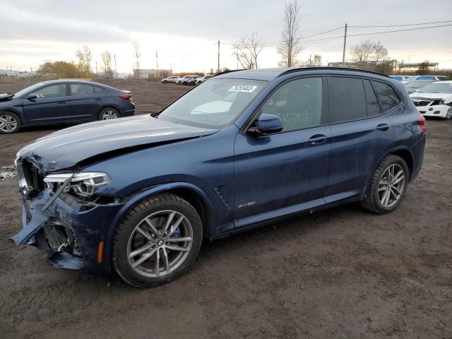 bmw x3 2018 5uxtr9c54jla44597