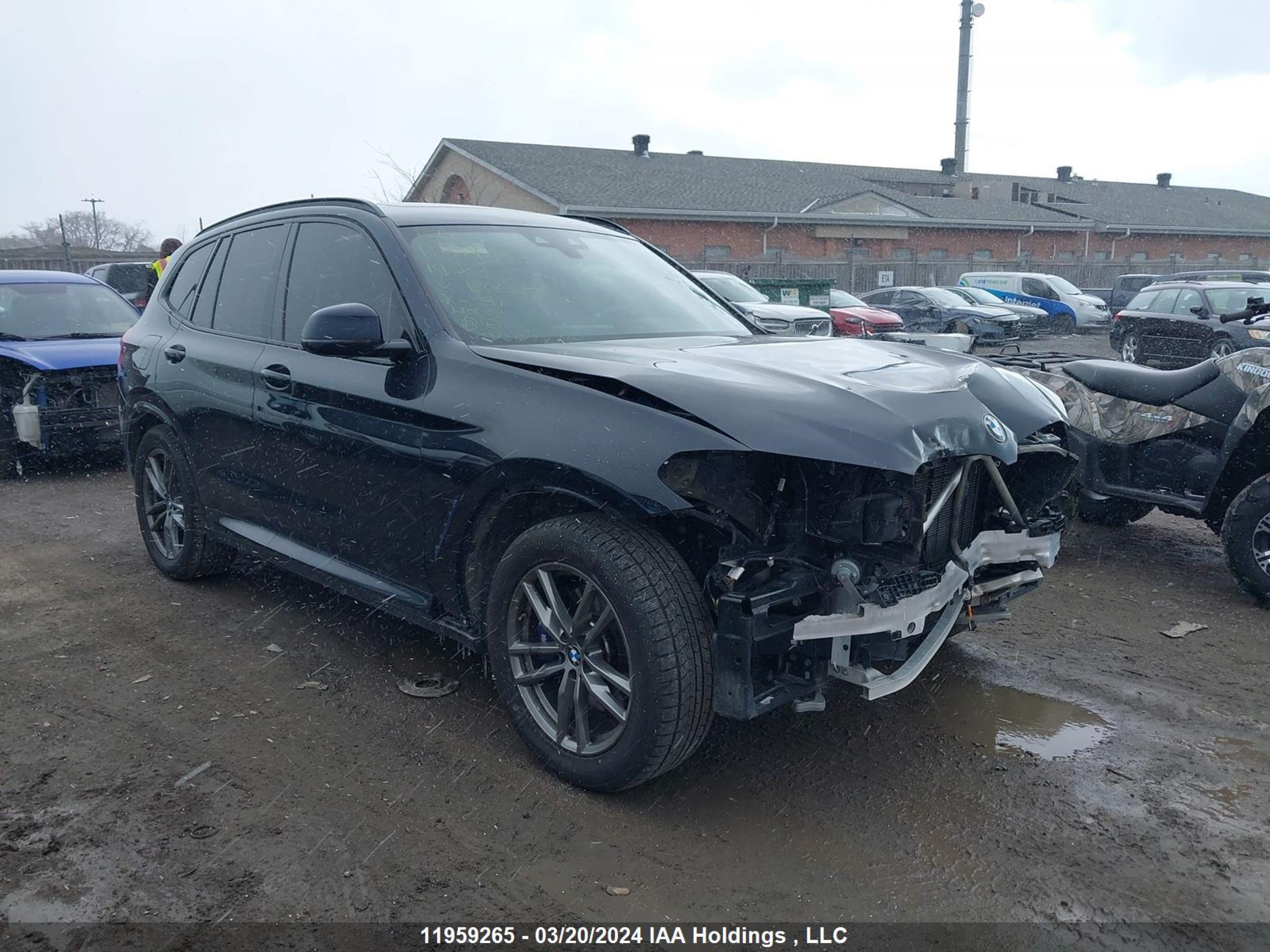 bmw x3 2019 5uxtr9c54klr06229