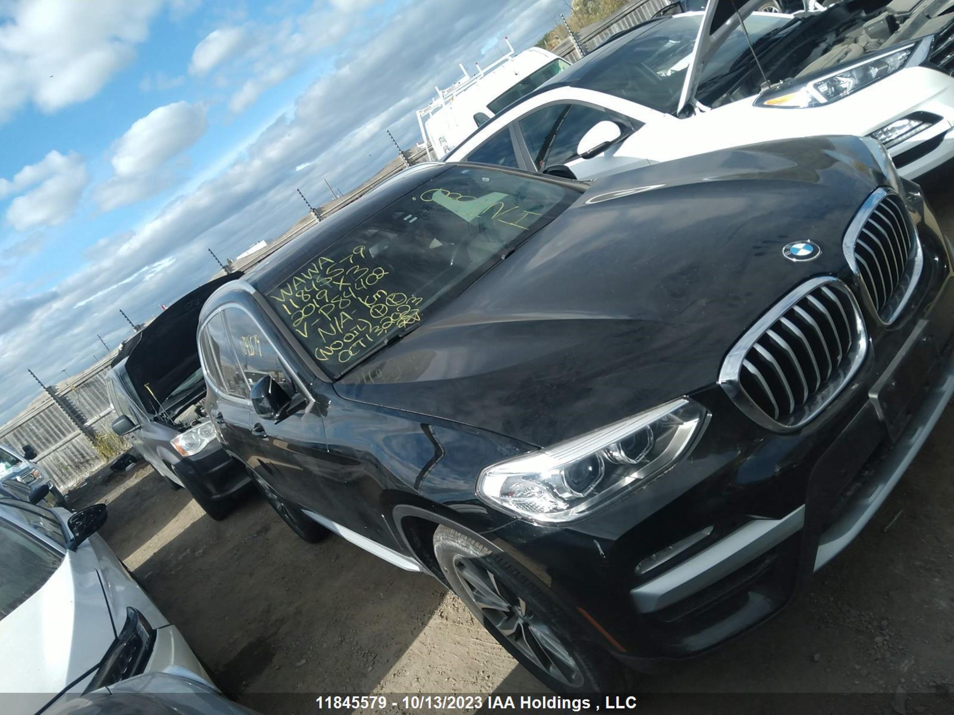 bmw x3 2019 5uxtr9c55klp84402