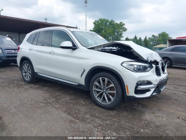 bmw x3 2019 5uxtr9c55klp94699