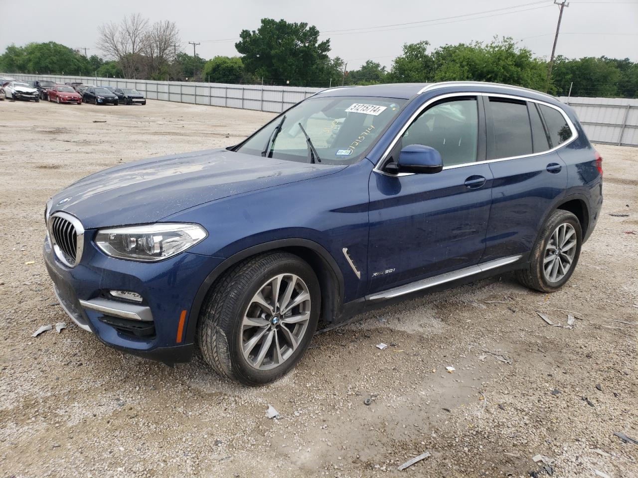 bmw x3 2018 5uxtr9c56jlc83312