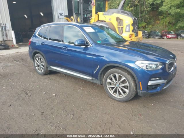 bmw x3 2019 5uxtr9c56kld91527