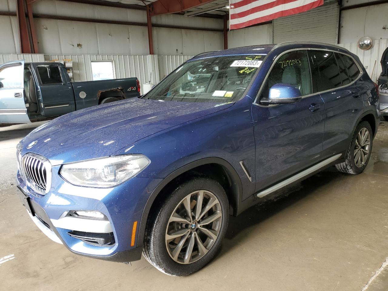 bmw x3 2019 5uxtr9c56kle11307