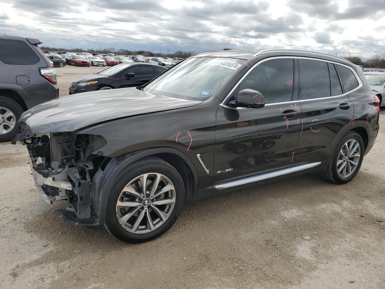 bmw x3 2018 5uxtr9c57jld66327