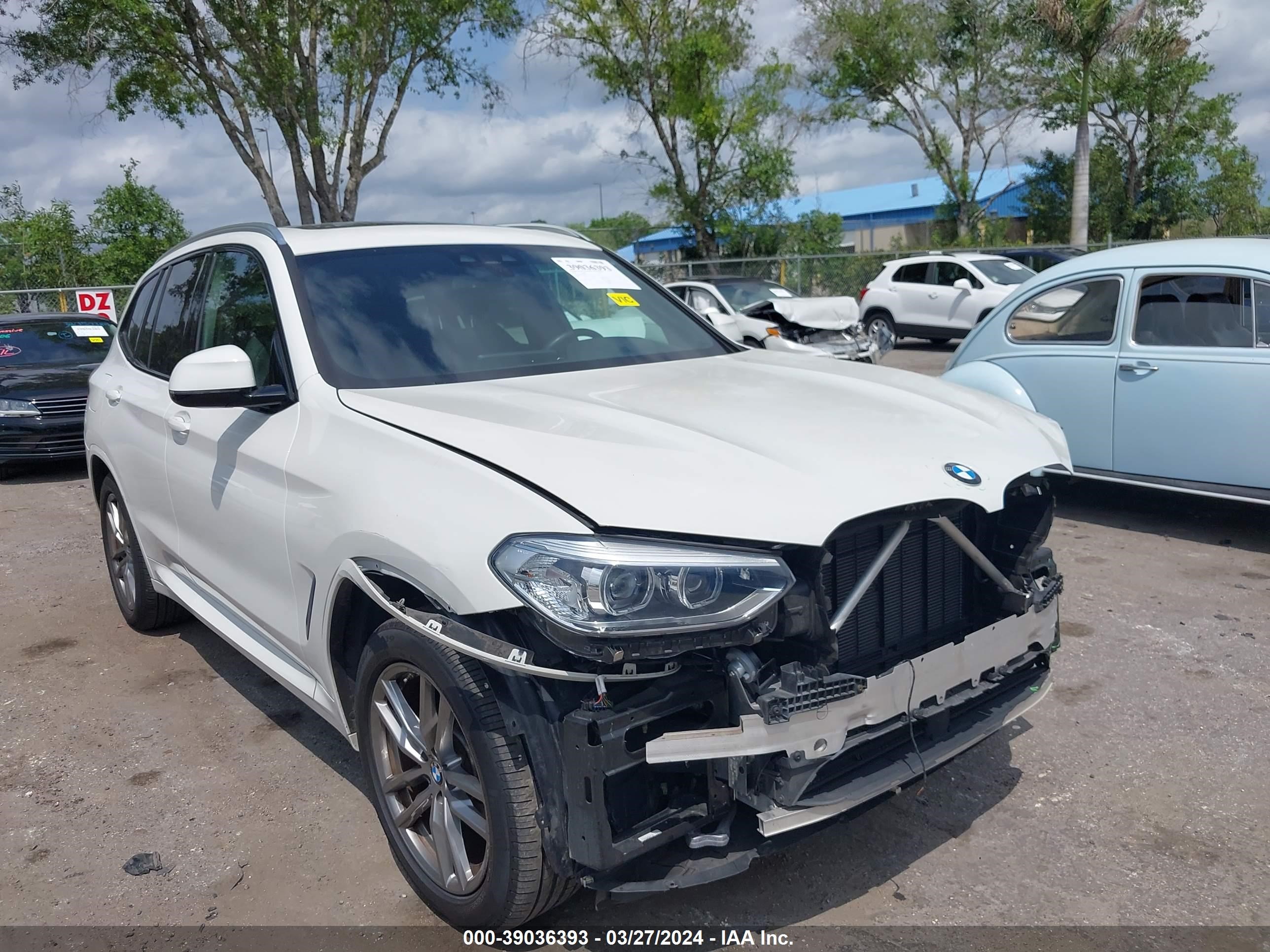 bmw x3 2019 5uxtr9c58klp95314