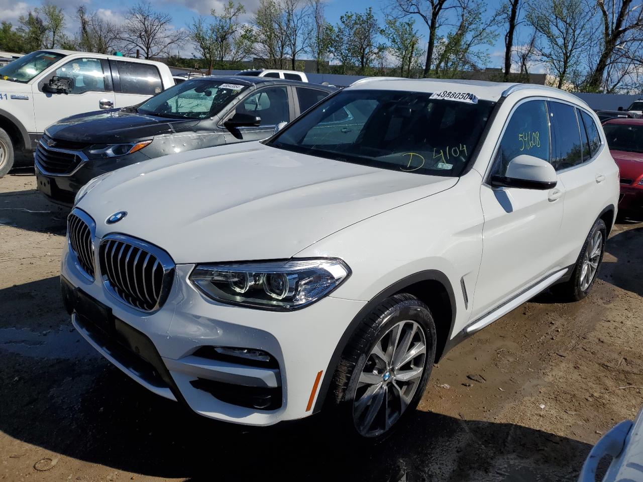 bmw x3 2019 5uxtr9c59klp90803