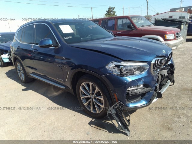 bmw x3 2018 5uxtr9c5xjlc72829