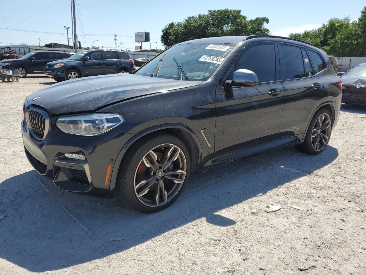 bmw x3 2018 5uxts3c58j0y94264