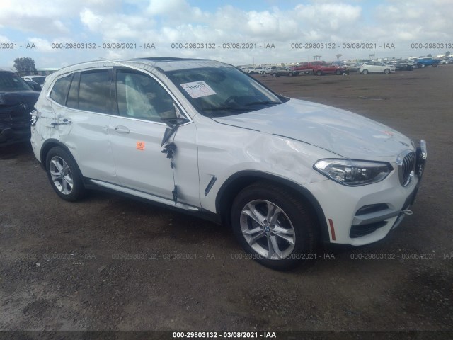 bmw x3 2021 5uxty3c00m9e67487