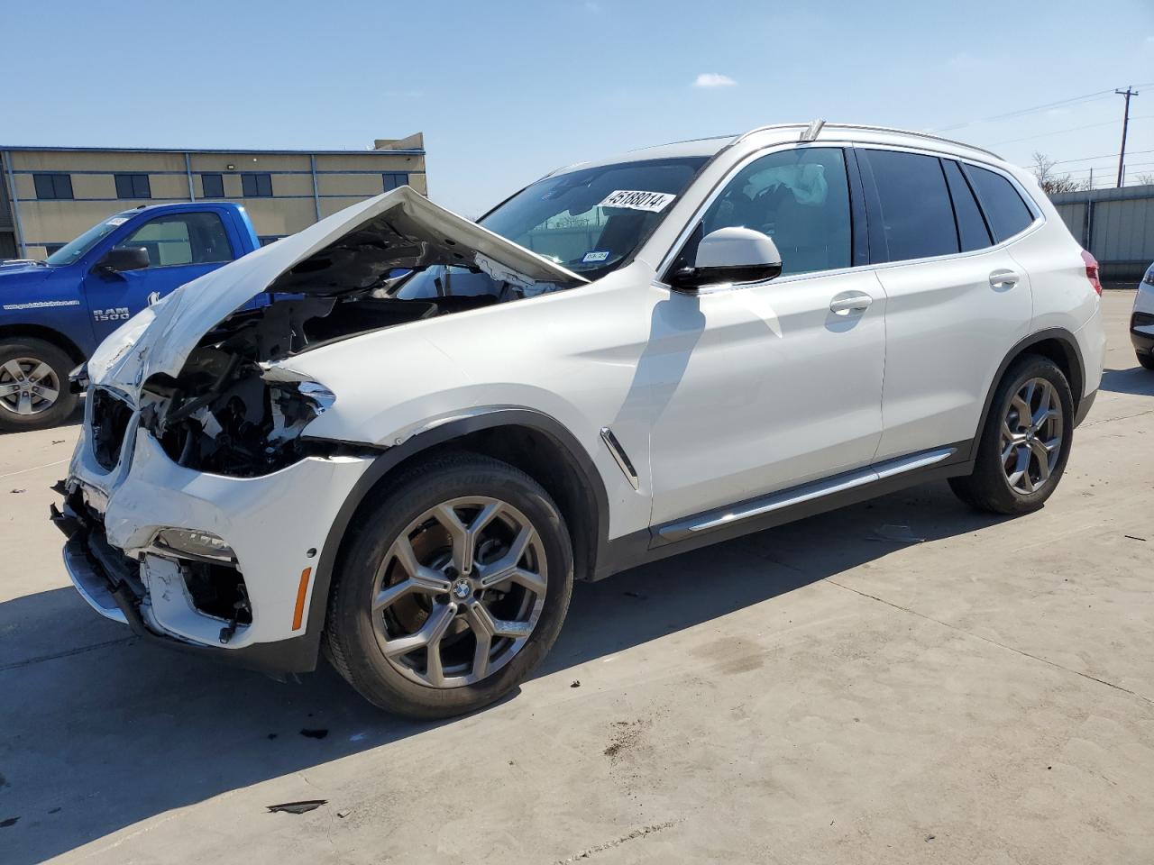 bmw x3 2020 5uxty3c02l9c80394