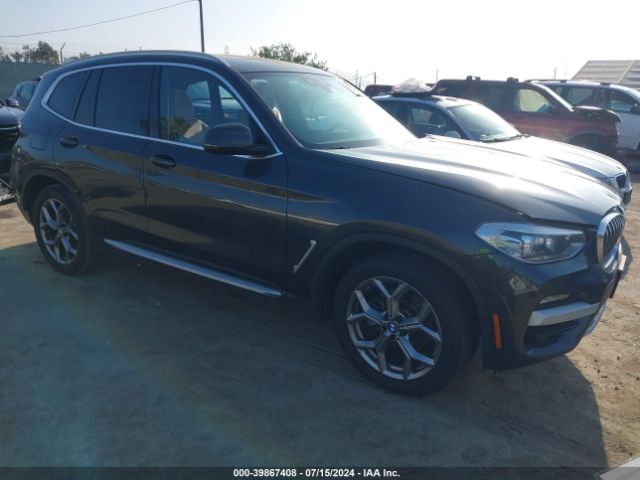 bmw x3 2021 5uxty3c02m9h50327