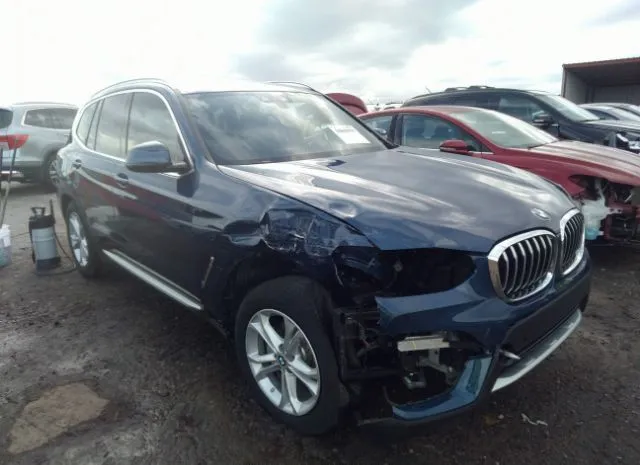 bmw x3 2021 5uxty3c03m9g42492