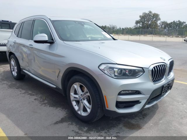 bmw x3 2021 5uxty3c04m9h76282