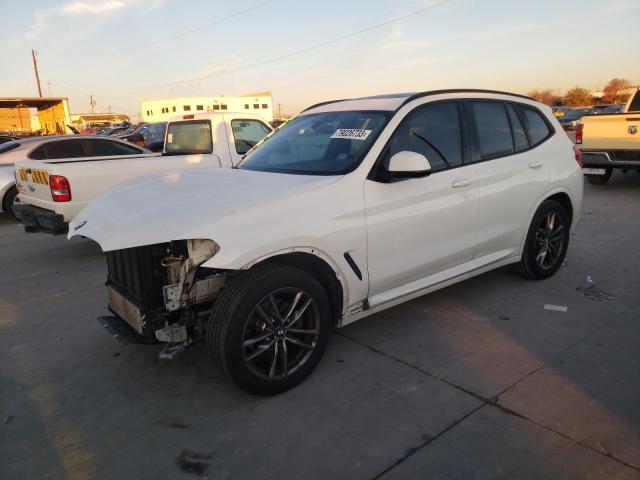 bmw x3 2021 5uxty3c05m9g03676