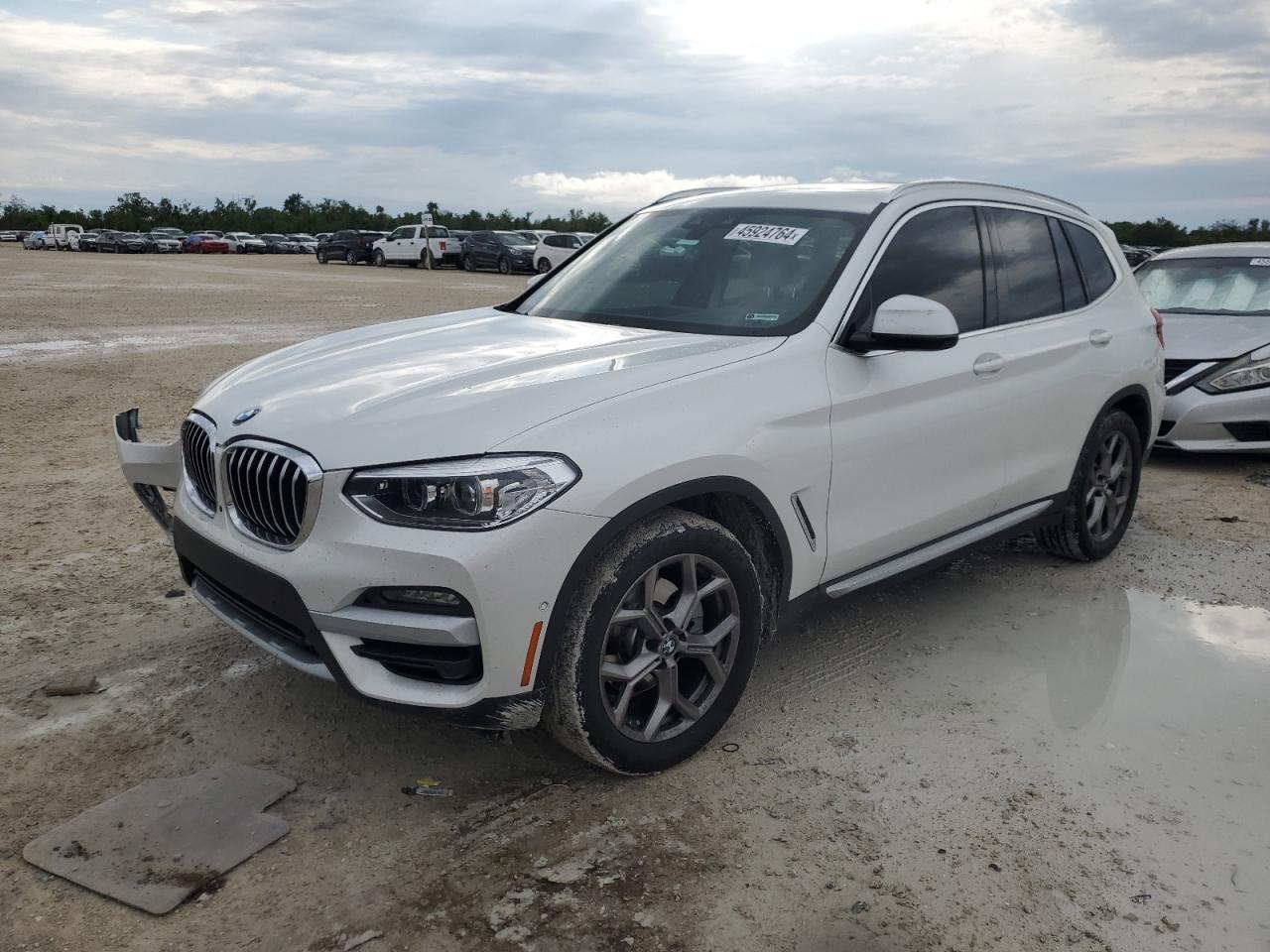 bmw x3 2021 5uxty3c05m9h50306