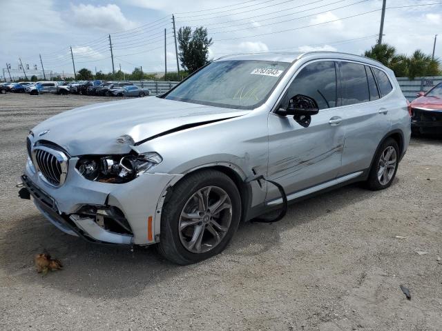 bmw x3 2020 5uxty3c06l9d60538