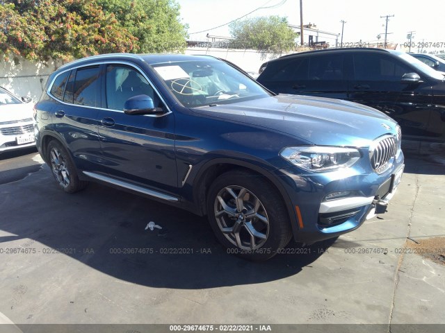 bmw x3 2020 5uxty3c06llu71381