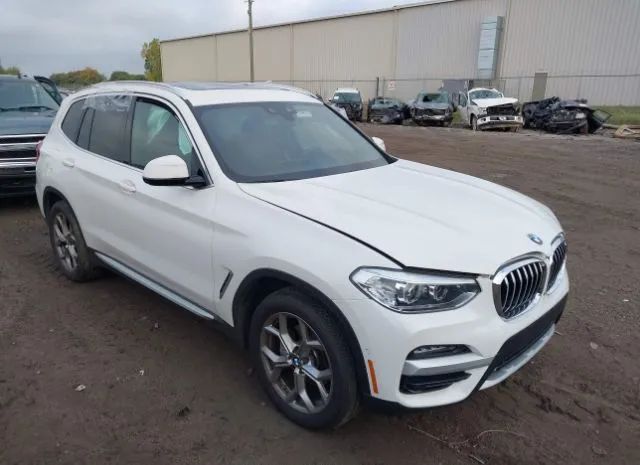 bmw x3 2021 5uxty3c06m9h97229