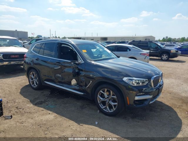 bmw x3 2021 5uxty3c07m9g24254