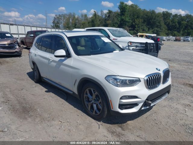 bmw x3 2021 5uxty3c07m9g51602